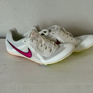 Nike Zoom Rival Multi Event Mid Distance Track Spikes Sail Fierce Pink Size 10.5